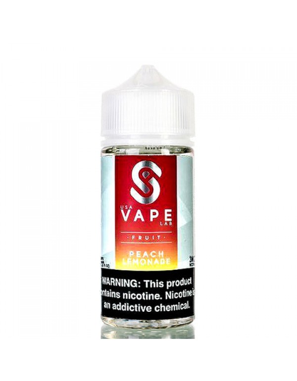 Peach Lemonade - USA Vape Lab E-Juice (100 ml)