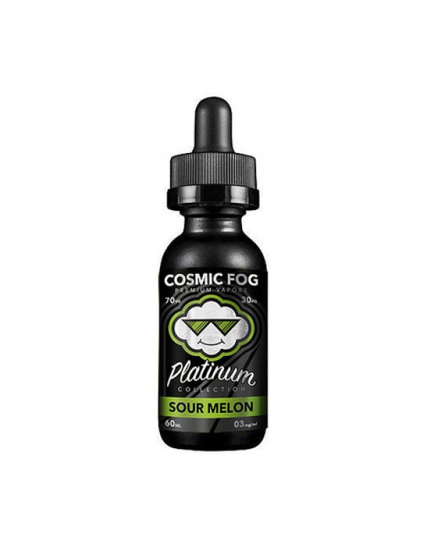 Sour Melon - Cosmic Fog Platinum Collection E-Liquid (60ml)