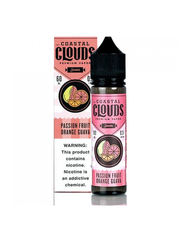 Passion Fruit Orange Guava - Coastal Clouds E-Juice (60 ml)