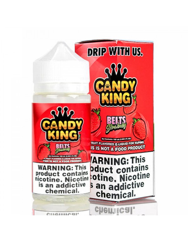 Strawberry Belts - Candy King E-Juice (100 ml)