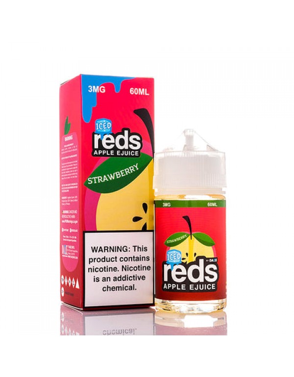 Reds Strawberry Iced - Reds E-Juice (60 ml)