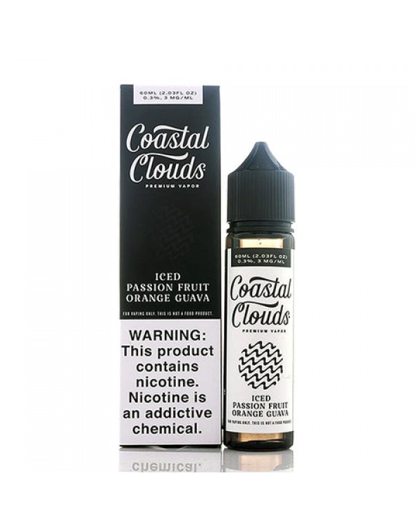 Iced Passion Fruit Orange Guava - Coastal Clouds E-Juice (60 ml)