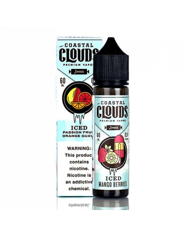 Iced Passion Fruit Orange Guava - Coastal Clouds E-Juice (60 ml)