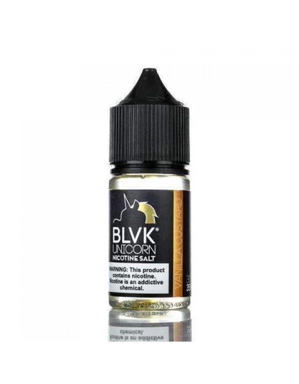 Vanilla Custard Salt - BLVK Unicorn E-Juice