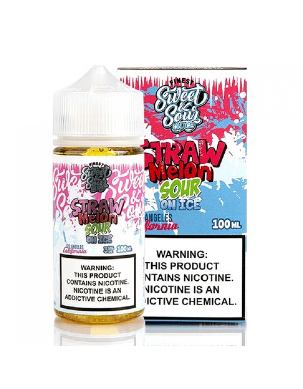 Strawmelon Sour on Ice - The Finest E-Juice (60 ml)