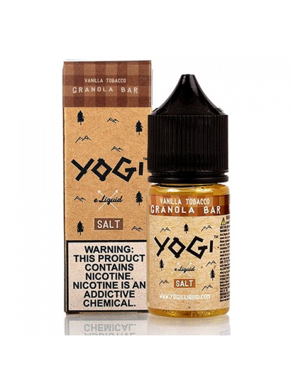 Vanilla Tobacco Granola Bar [Nic Salt Version] - Yogi E-Juice