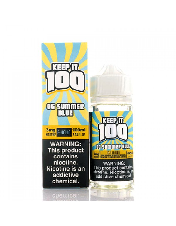 OG Summer Blue - Keep It 100 E-Juice