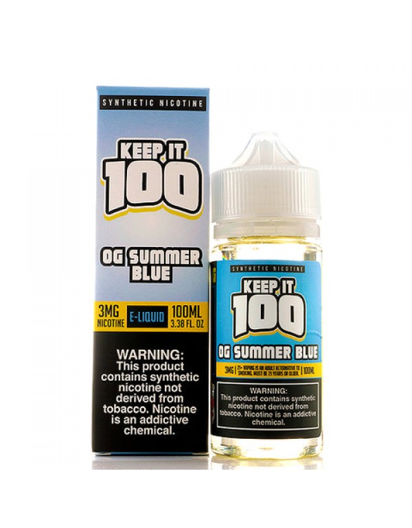 OG Summer Blue - Keep It 100 E-Juice