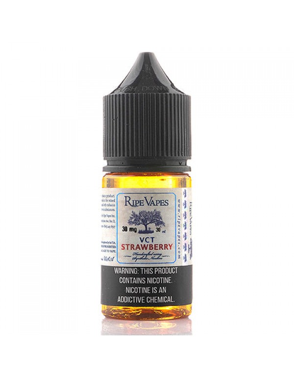 VCT Strawberry- Ripe Vapes E-Juice [Nic Salt Version]