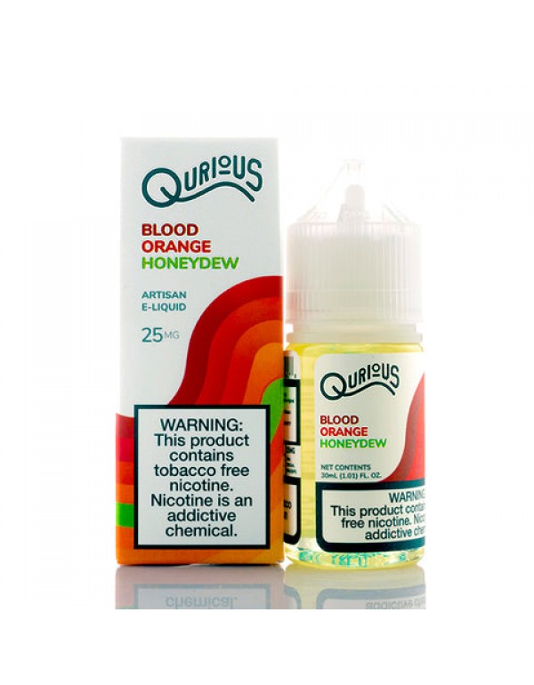 Blood Orange Honeydew Salt - Qurious E-Juice