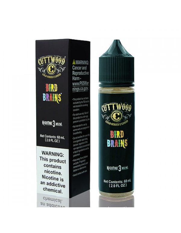 Bird Brains - Cuttwood E-Liquid (60 ml)