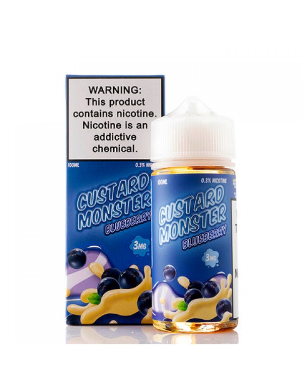 Blueberry - Custard Monster E-Juice (100 ml)