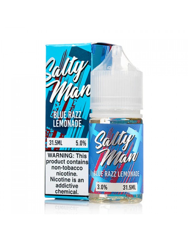 Blue Razz Lemonade - Salty Man E-Juice