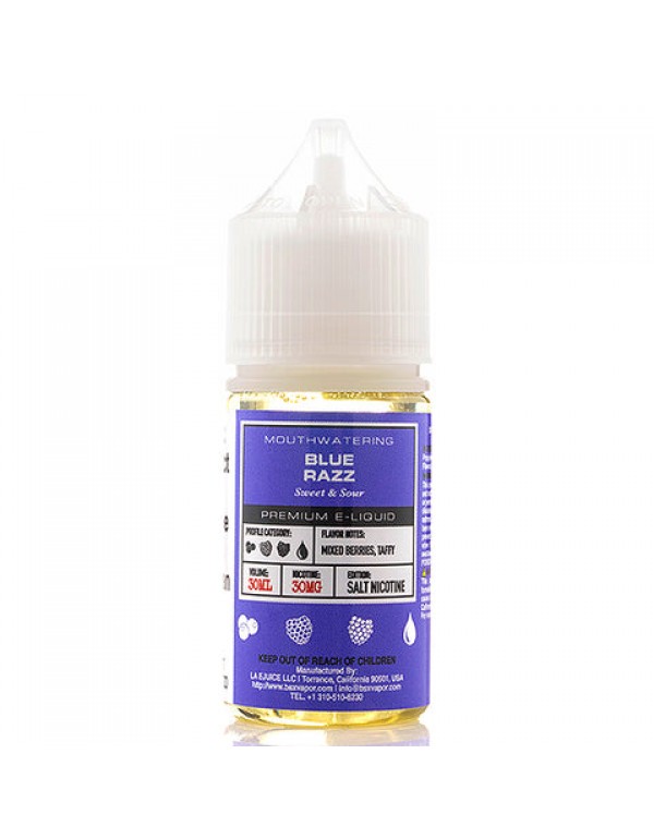 Blue Razz Salt - Glas Basix E-Juice