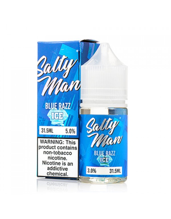 Blue Razz Ice - Salty Man E-Juice