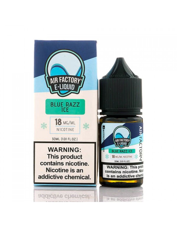 Blue Razz Ice Salt - Air Factory E-Juice [Nic Salt...