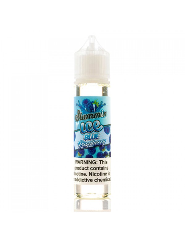 Blue Raspberry Ice - Slammin E-Juice (60 ml)