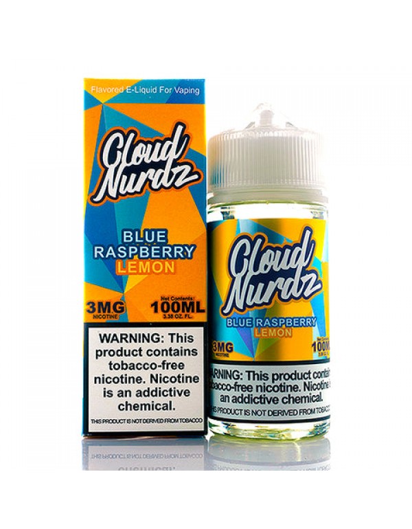 Blue Raspberry Lemon - Cloud Nurdz E-Juice (100 ml...