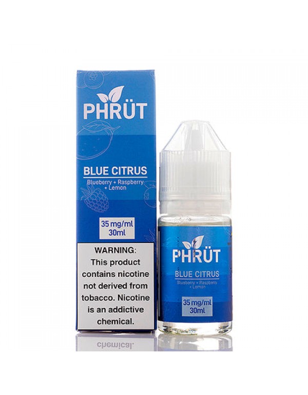 Blue Citrus Salt - PHRUT E-Juice
