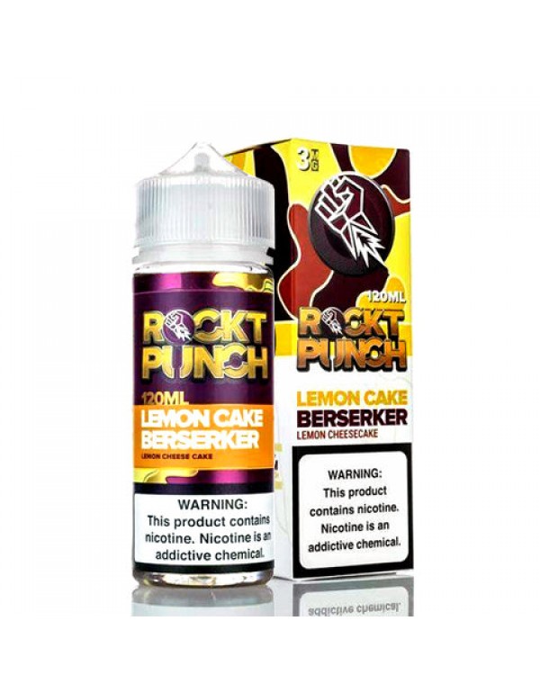 Lemon Cake Berserker - Rockt Punch E-Juice (120 ml...