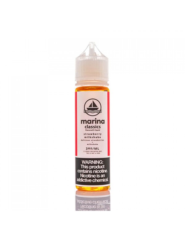 Strawberry Milkshake - Marina Vape E-Juice (60 ml)