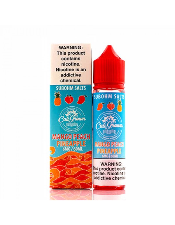 Mango Peach Pineapple - California Grown E-Liquid ...