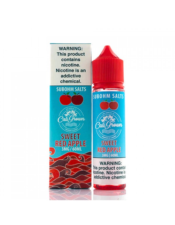 Sweet Red Apple - California Grown E-Liquid (60 ml...