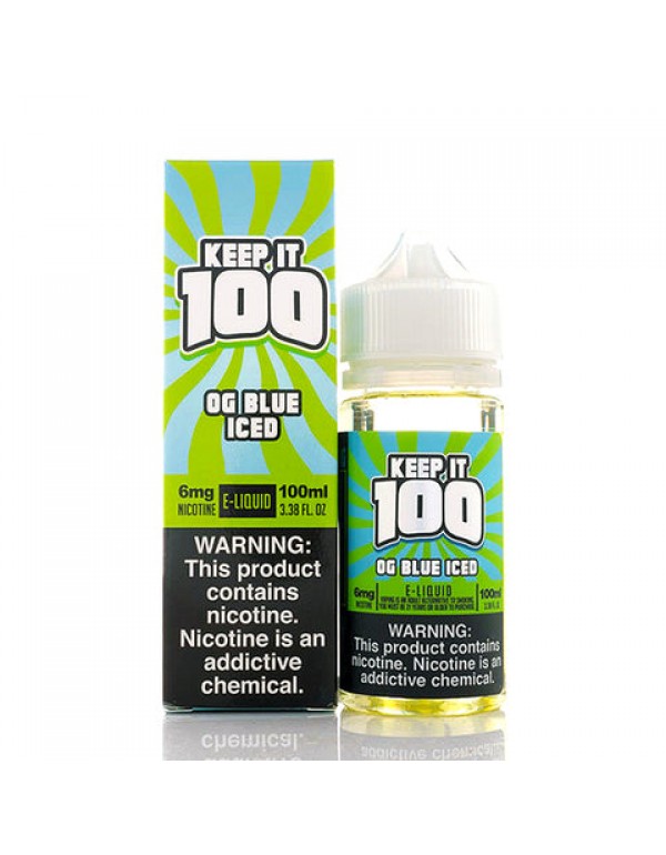 OG Blue Iced - Keep It 100 E-Juice