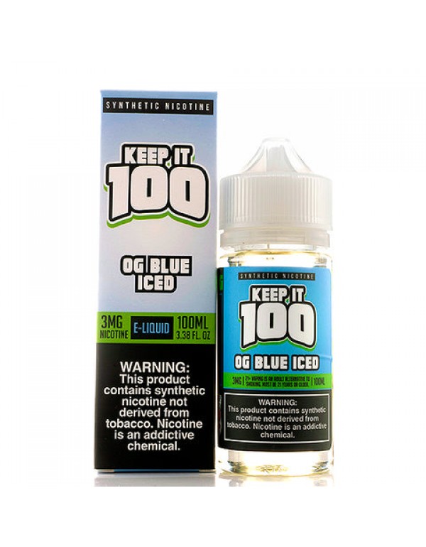 OG Blue Iced - Keep It 100 E-Juice