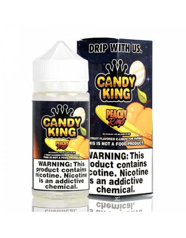 Peachy Rings - Candy King E-Juice (100 ml)