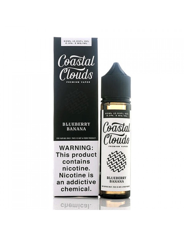 Blueberry Banana - Coastal Clouds E-Juice (60 ml)