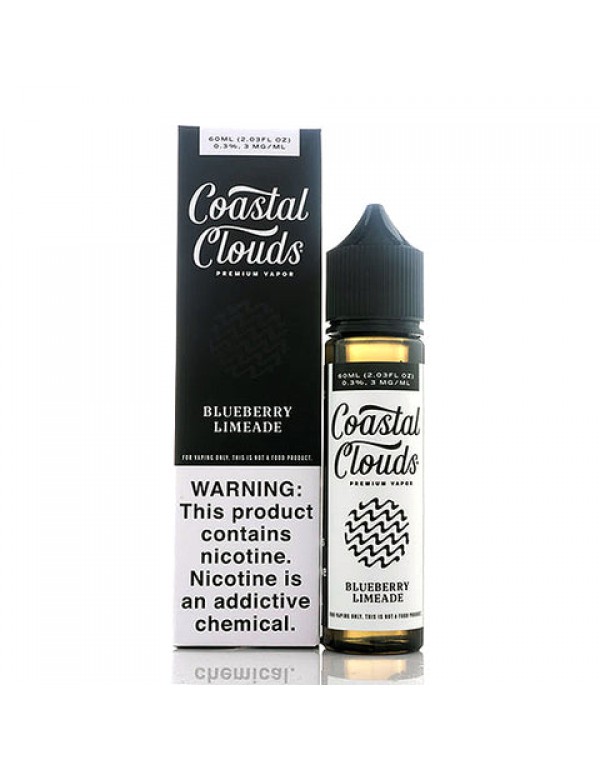 Blueberry Limeade - Coastal Clouds E-Juice (60 ml)