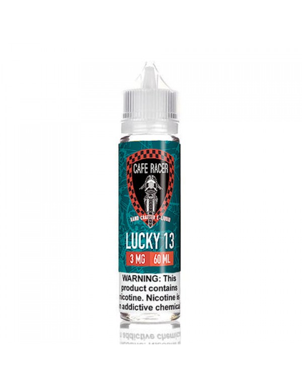 Lucky 13 - Cafe Racer E-Juice [Naturally-Extracted...