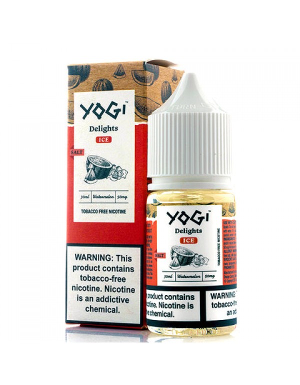 Watermelon Ice Salt - Yogi Delights E-Juice [Nic Salt Version]