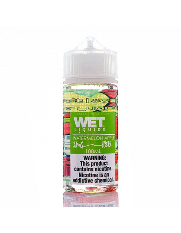 Watermelon Apple Iced - Wet Liquids E-Juice (100 ml)