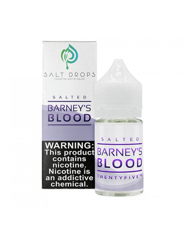 Barney's Blood - Salt Drops E-Juice