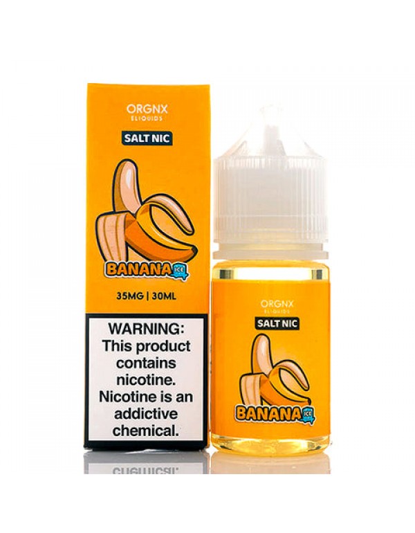 Banana Ice Salt - ORGNX E-Juice