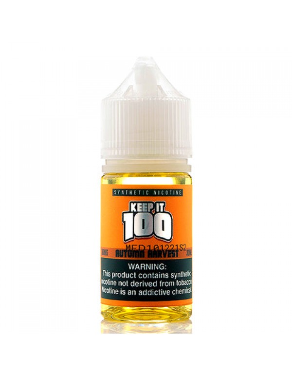 Autumn Harvest Salt - Keep It 100 E-Juice