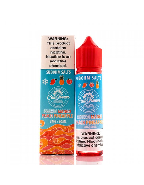 Frozen Mango Peach Pineapple - California Grown E-Liquid (60 ml)