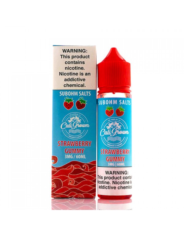 Strawberry Gummy - California Grown E-Liquid (60 m...