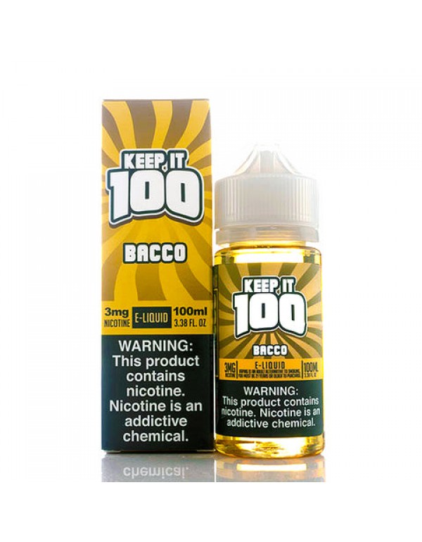 Bacco - Keep It 100 E-Juice