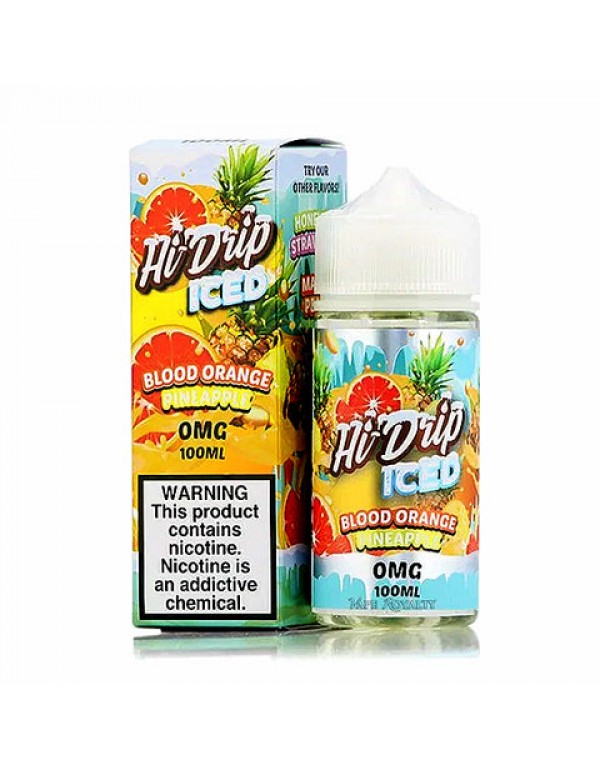 Blood Orange Pineapple Iced - Hi Drip E-Juice (100 ml)