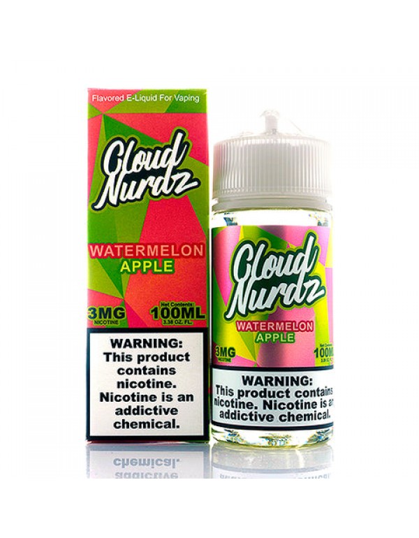 Watermelon Apple - Cloud Nurdz E-Juice (100 ml)