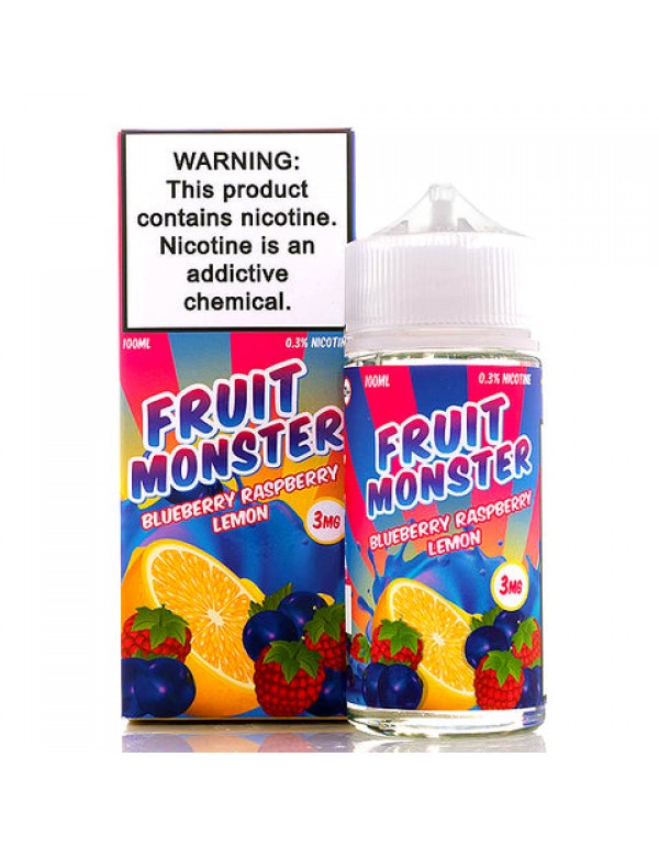 Blueberry Raspberry Lemon - Fruit Monster E-Juice (100 ml)