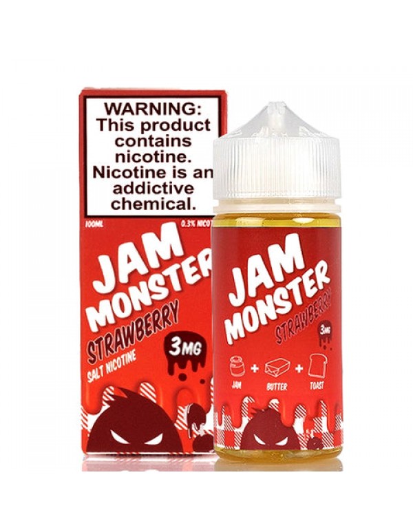 Strawberry Jam - Jam Monster E-Juice (100 ml)