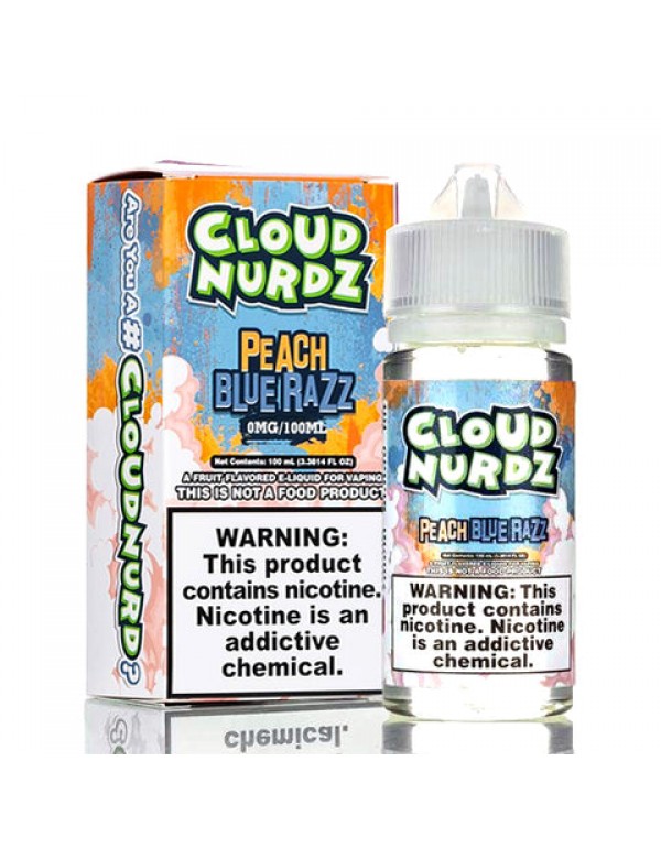 Peach Blue Razz - Cloud Nurdz E-Juice (100 ml)