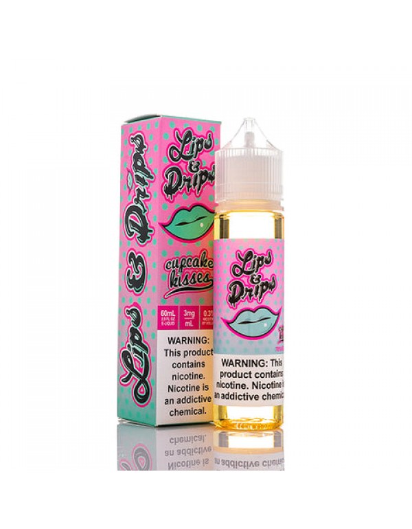 Cupcake Kisses - Lips & Drips E-Juice (60 ml)