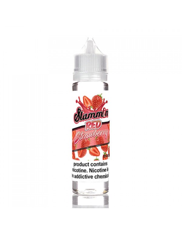 Red Strawberry - Slammin E-Juice (60 ml)