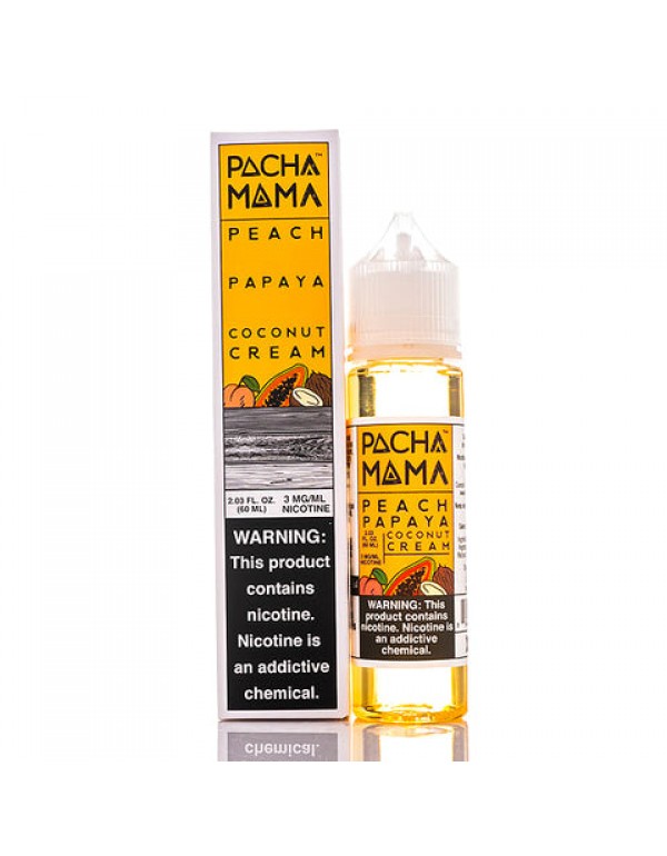 Peach Papaya Coconut Cream - Pachamama E-Juice (60...