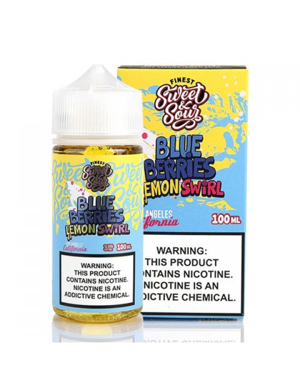Blue Berries Lemon Swirl - The Finest E-Juice (60 ml)